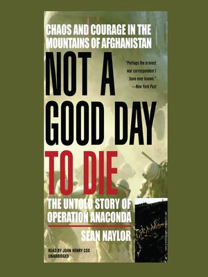 cover image of Not a Good Day to Die